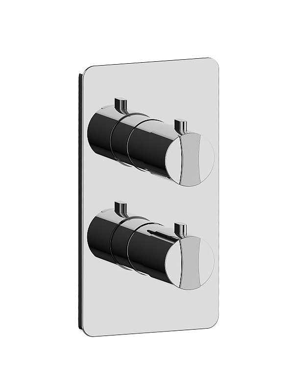 Kompletter UP-Thermostat kalkschutze Brausenmischer 2 Wege