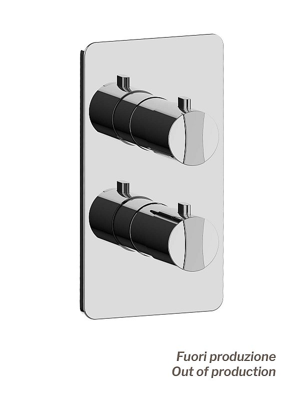 Kompletter UP-Thermostat kalkschutze Brausenmischer 1-2-3 Wege