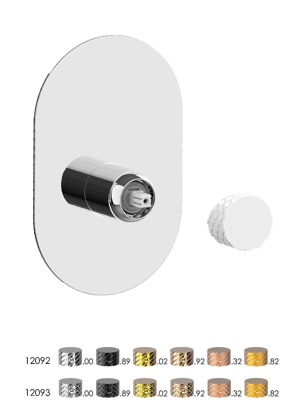 Endmontage Set UP-Mischer 1-Weg 