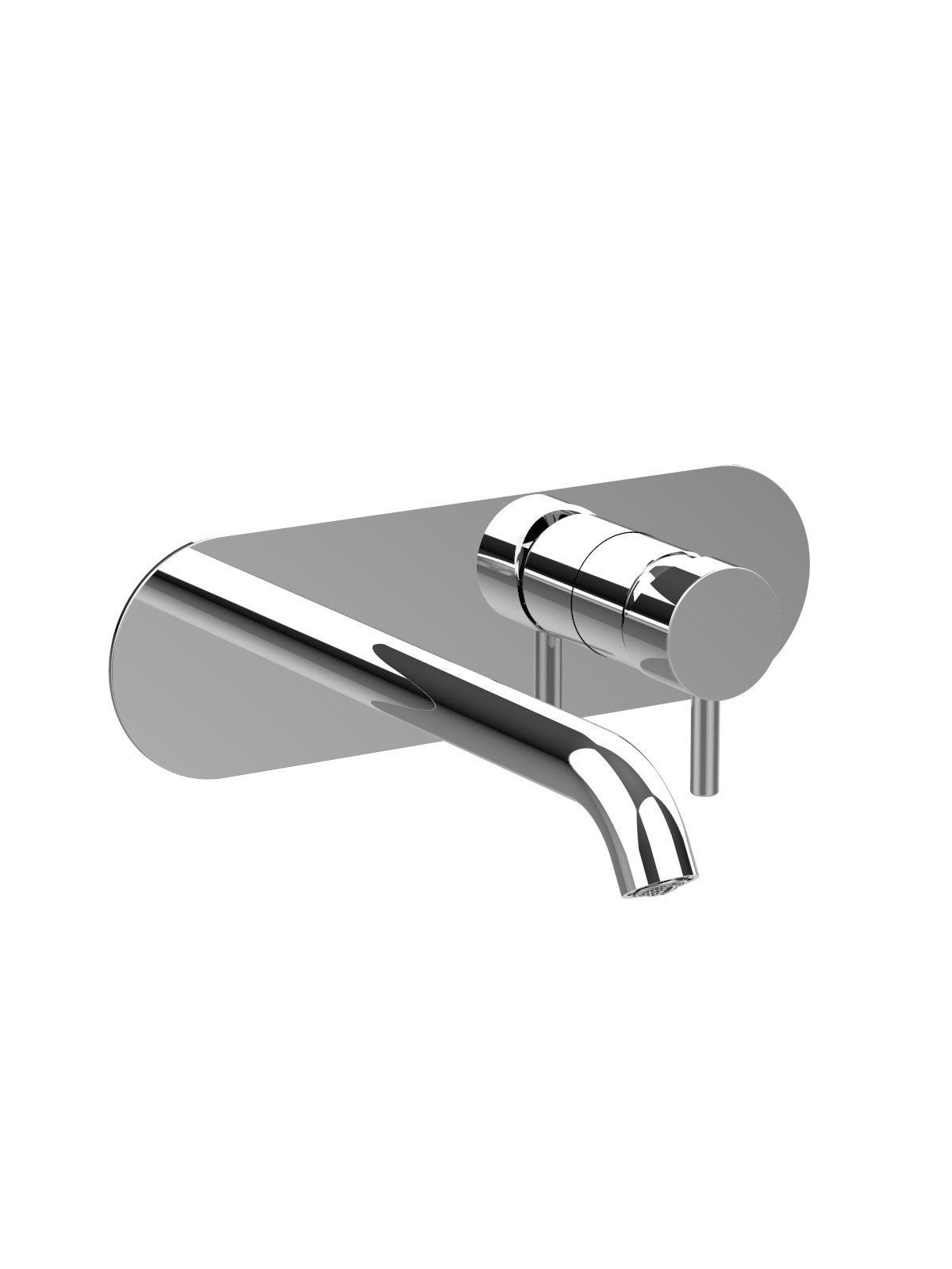 Endmontage Set Up-Waschtischmischer ohne Abfluss