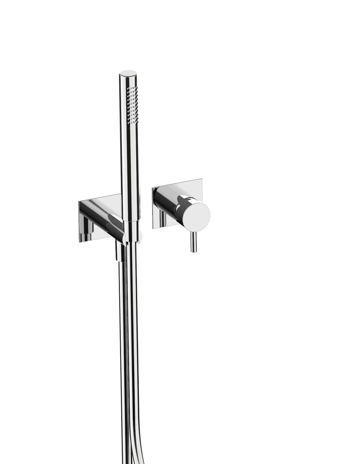 Endmontage Set UP-Einhebelmischermit Handbrause