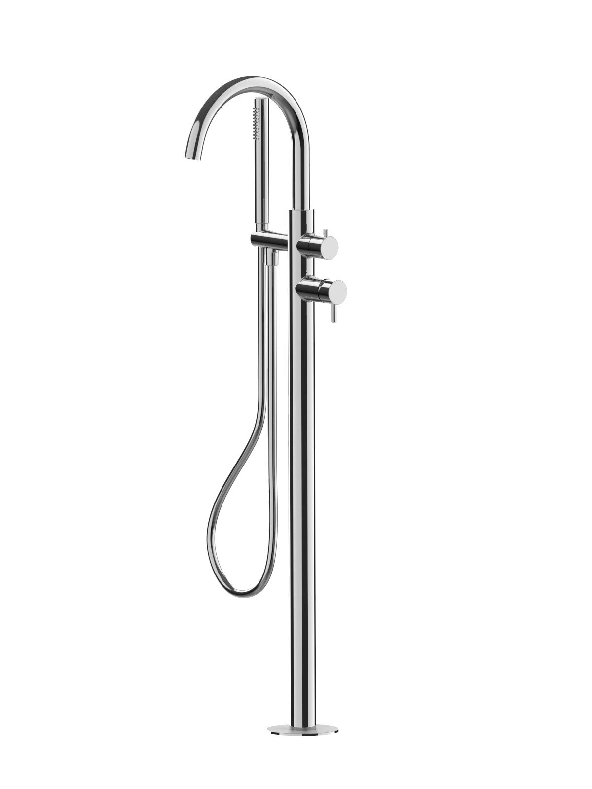 Endmontage Set Standarmatur für Freistehende Badewanne