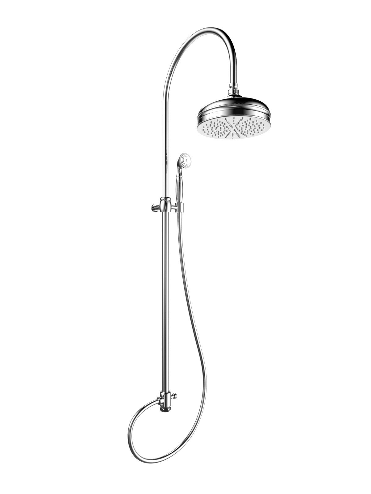 Teleskopischer Säule Umsteller, Schlauch, Handbrause,Kopfbrause