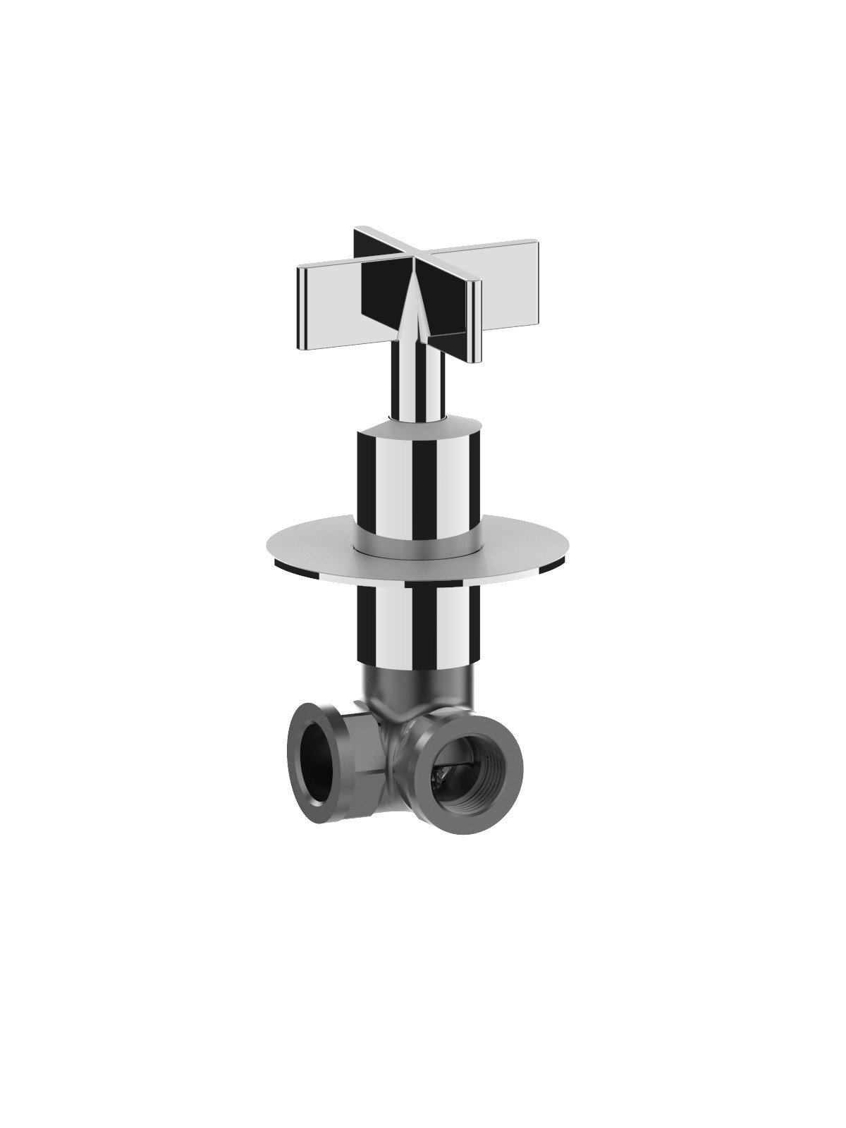 1/2p Winkelventil austauschbarer Sitz (Packung 2 Stck.)