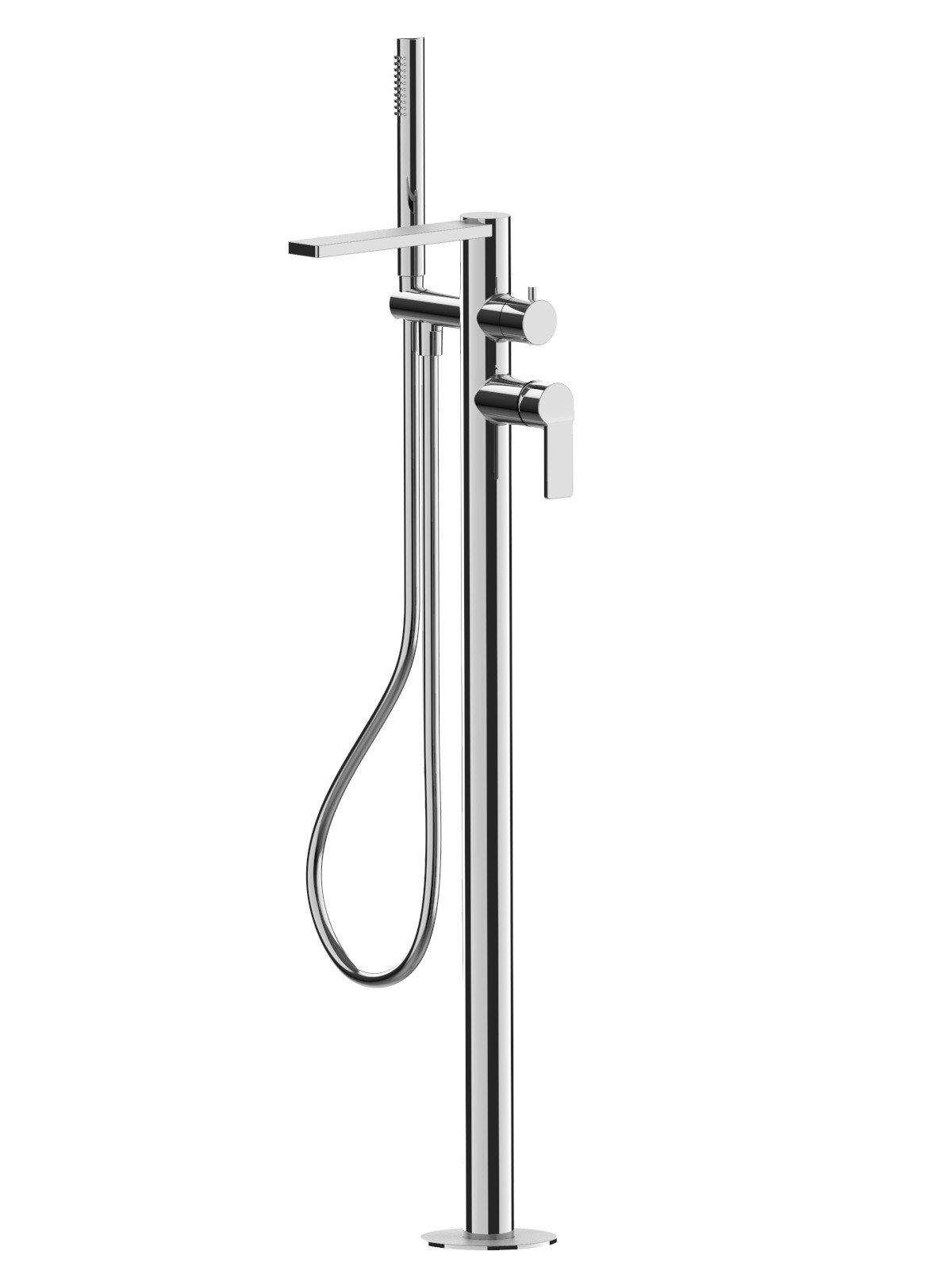 Endmontage Set Standarmatur für Freistehende Badewanne