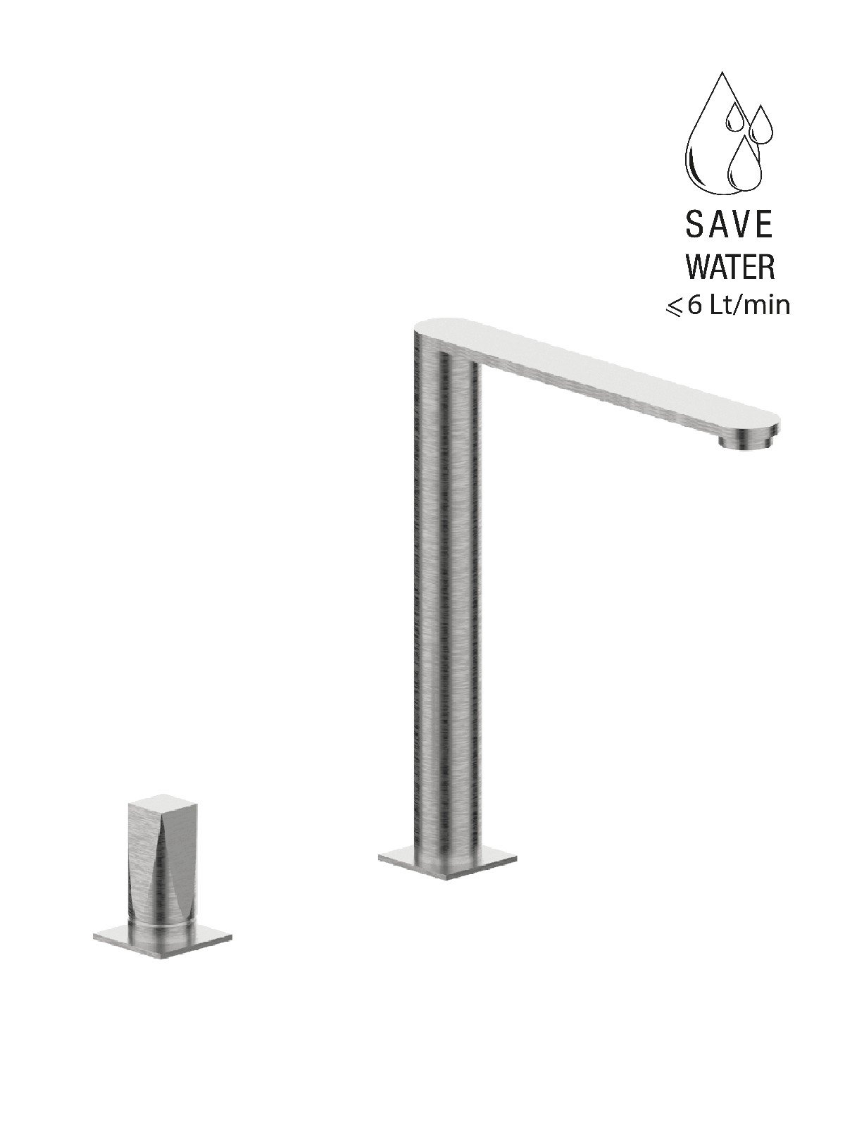 2-Loch Einhebel Waschtischmischer