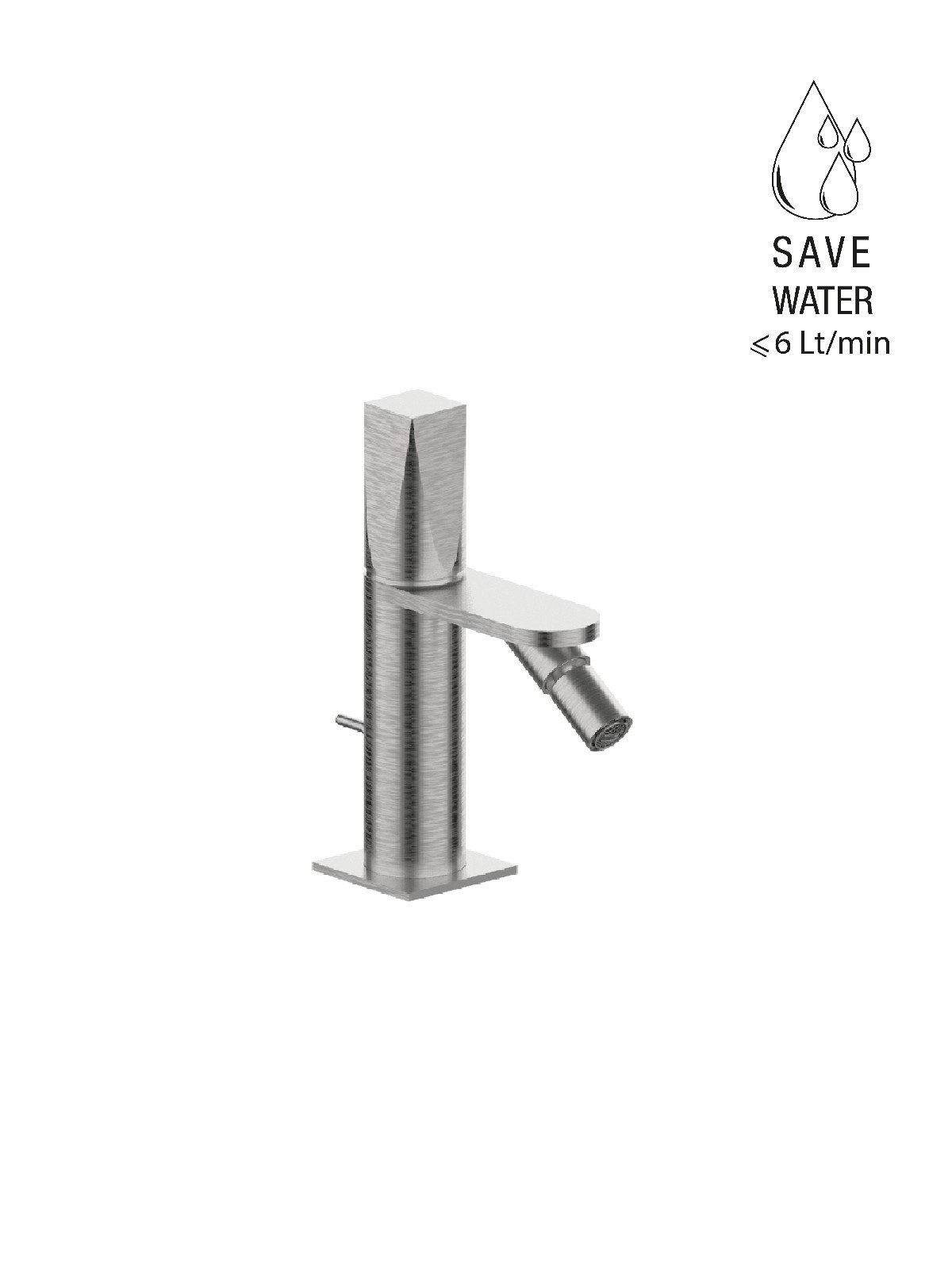 Bidetmischer mit 1-1/4p Abfluss