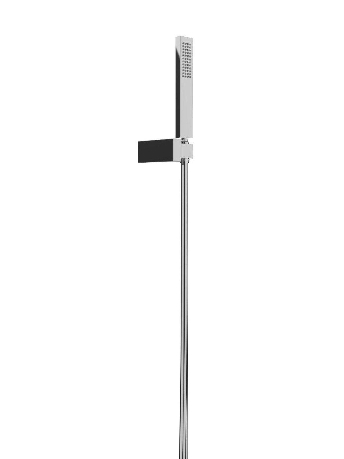 Brausehalter mit Cromalux flexibel Schlauch