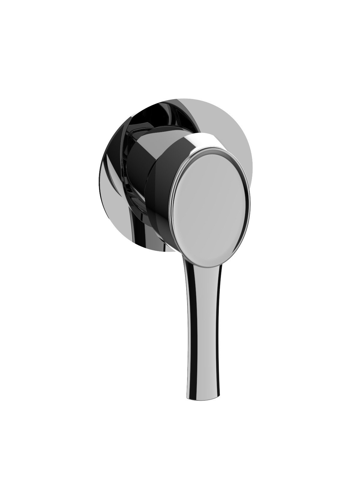 Endmontage Set Up-Brausenmischer - Platte aus Messing