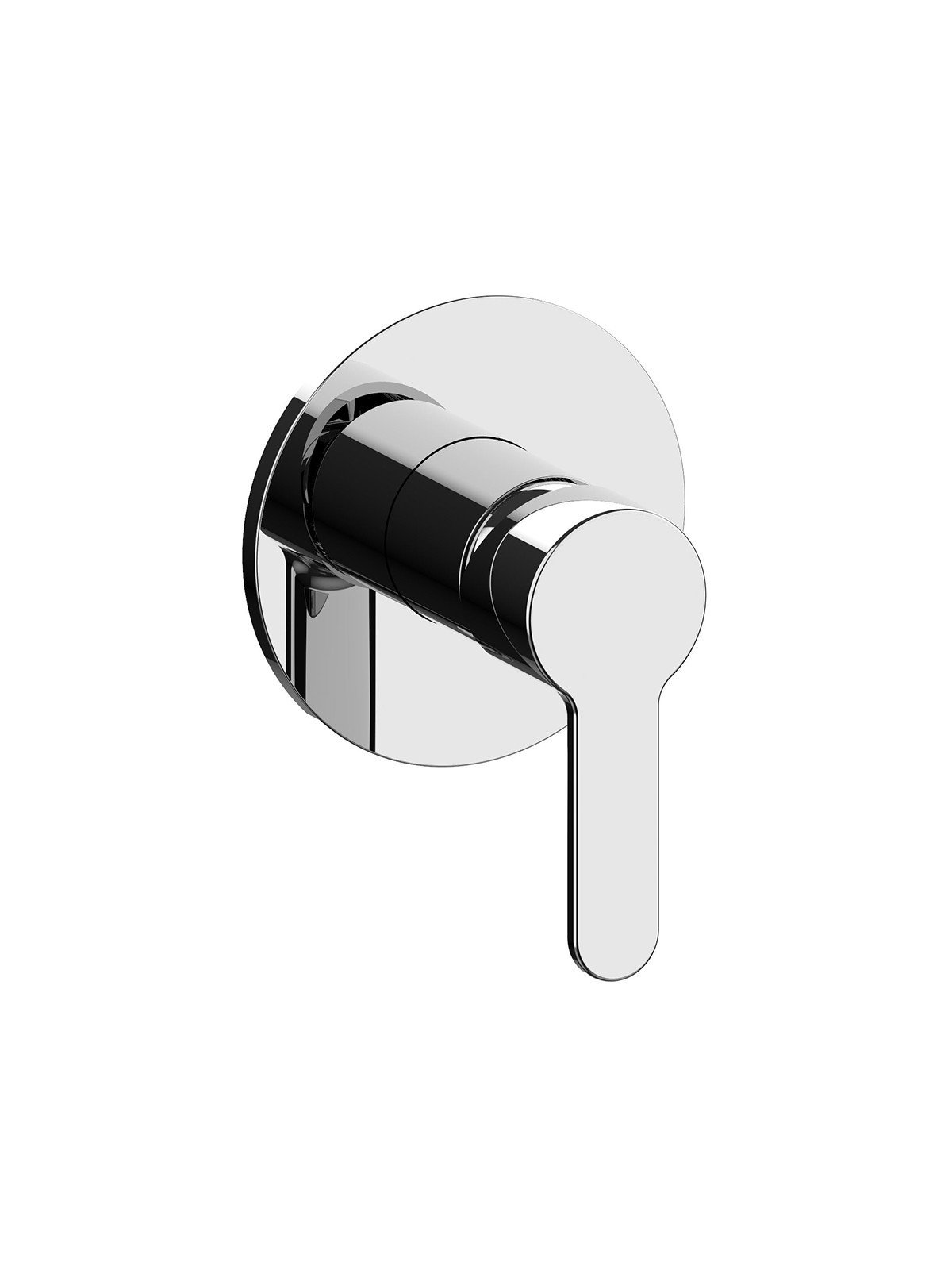 Kompletter Up-Brausenmischer - Platte aus ABS