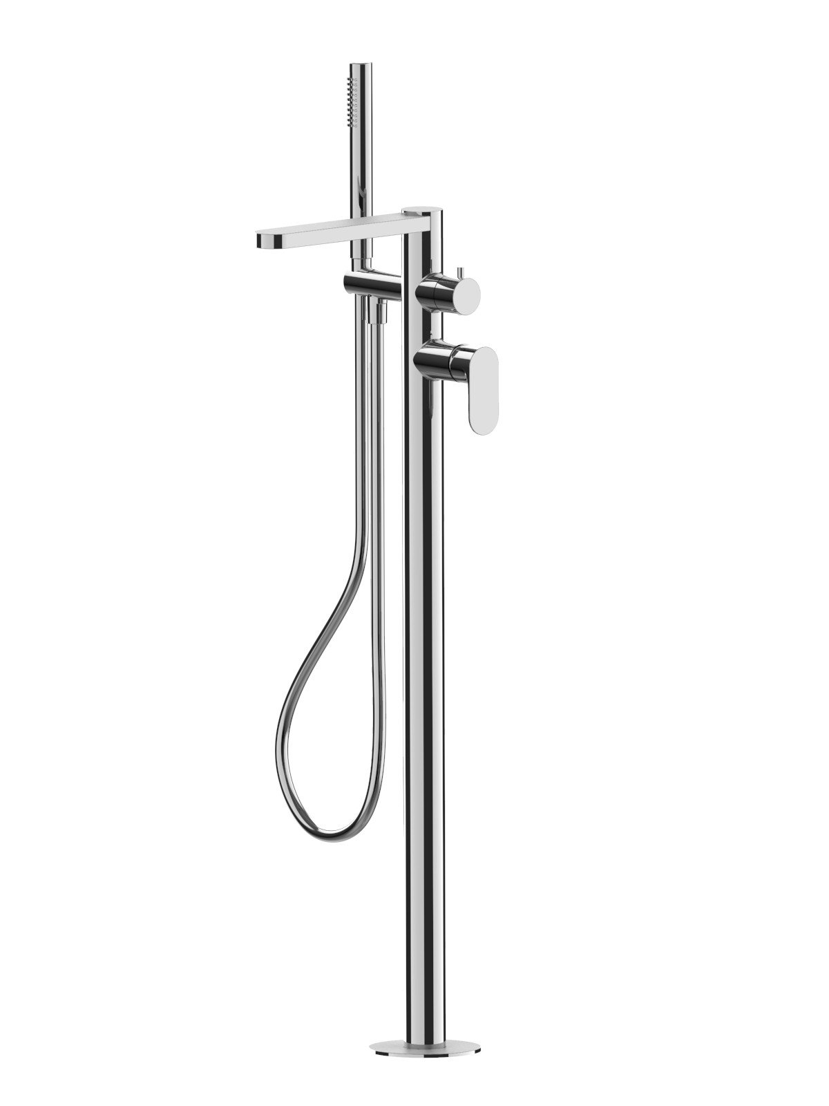 Endmontage Set Standarmatur für Freistehende Badewanne