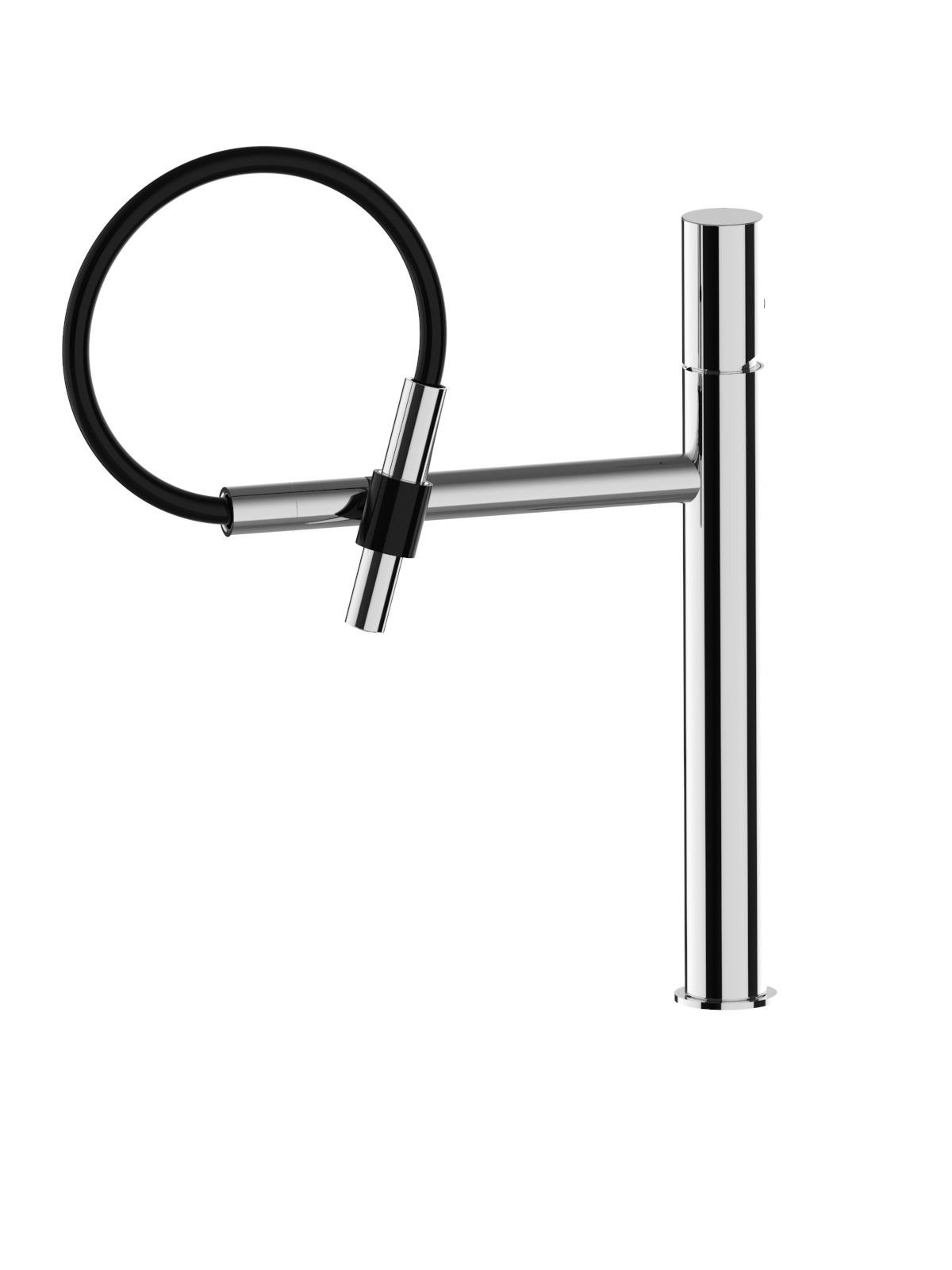 Spültischmischer mit Feder und Handbrause