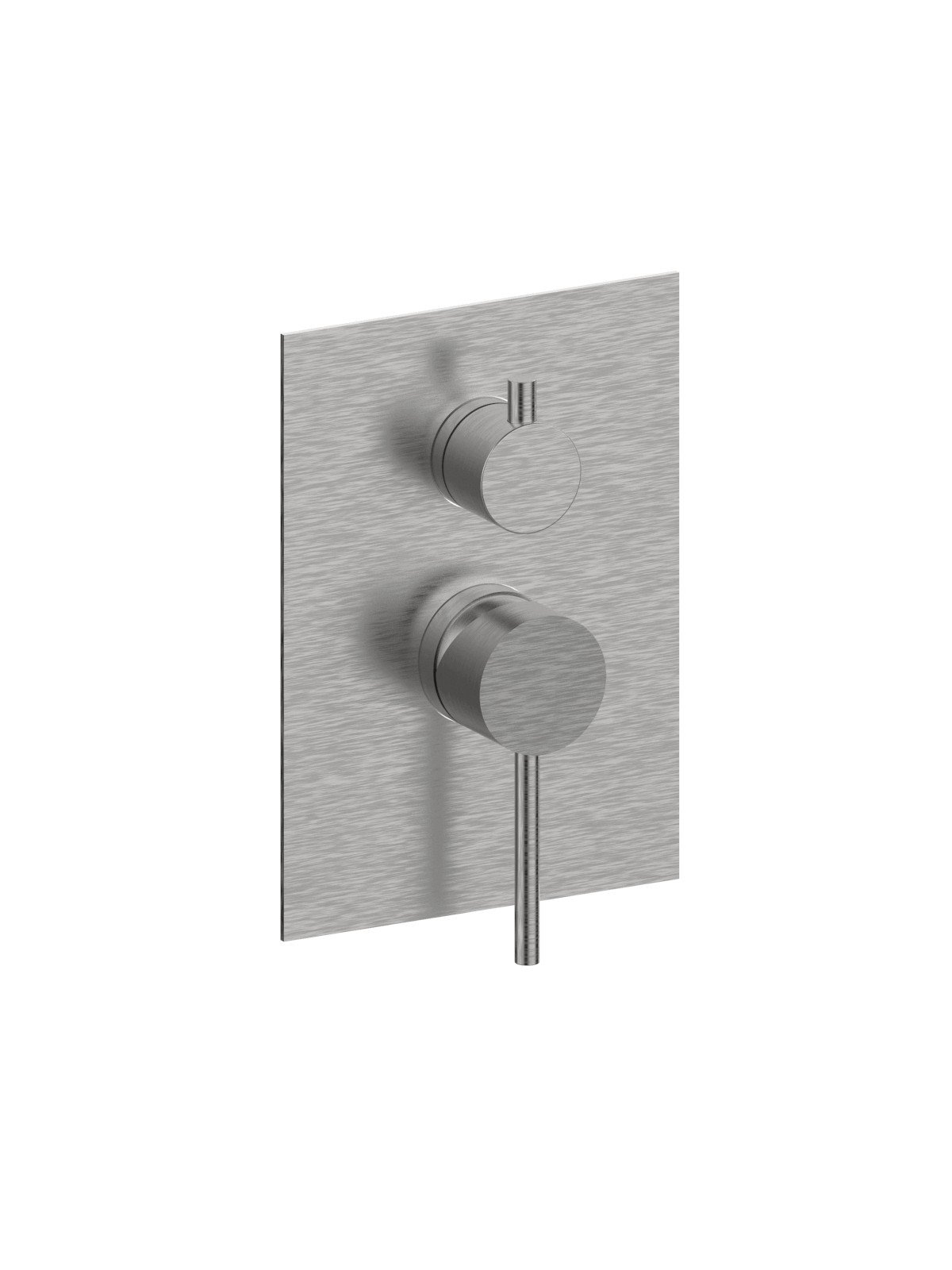 Endmontage Set UP-Mischer 2-Wege mit Umsteller mit Keramik Schei