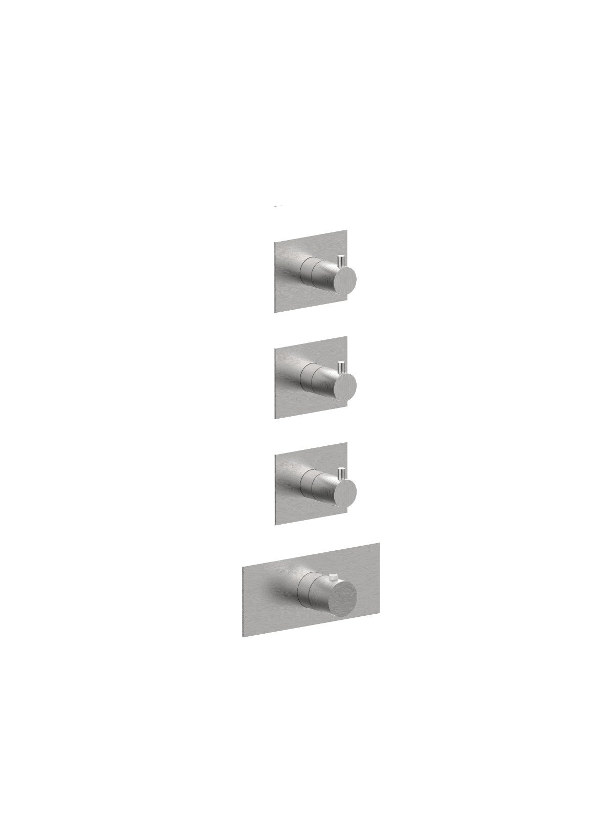 Endmontage UP- 3 Wege Thermostat Duschen Verteiler