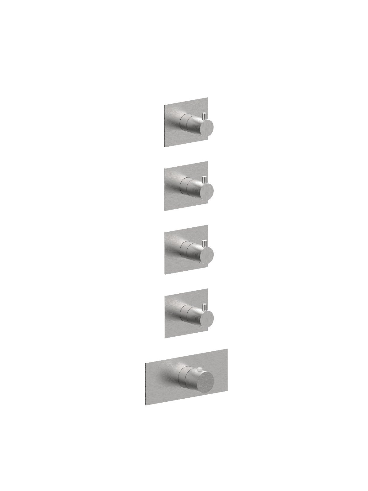 Endmontage UP- 4 Wege Thermostat Duschen Verteiler