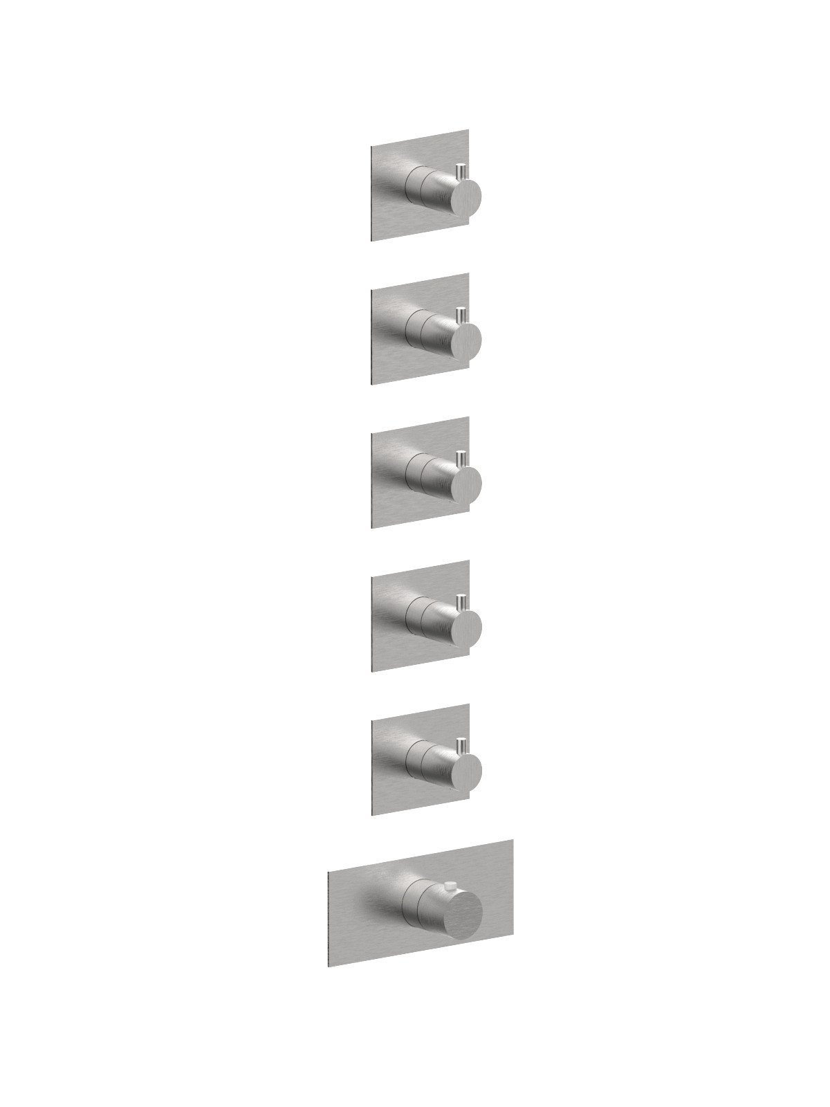 Endmontage UP- 5 Wege Thermostat Duschen Verteiler