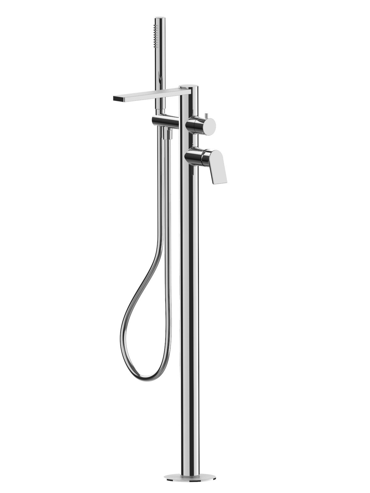 Endmontage Set Standarmatur für Freistehende Badewanne