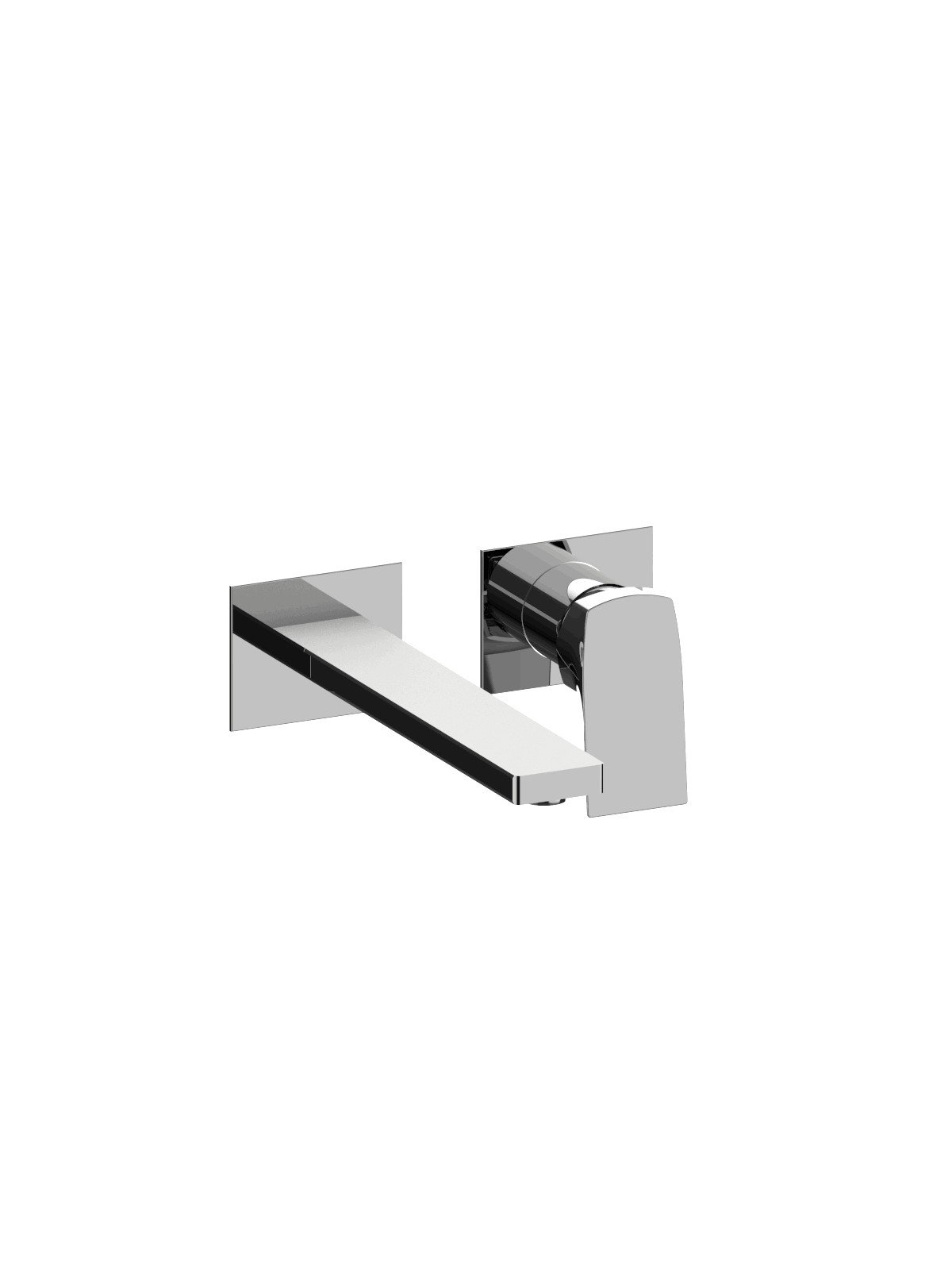 Endmontage Set Up-Waschtischmischer ohne Abfluss - Platten aus M