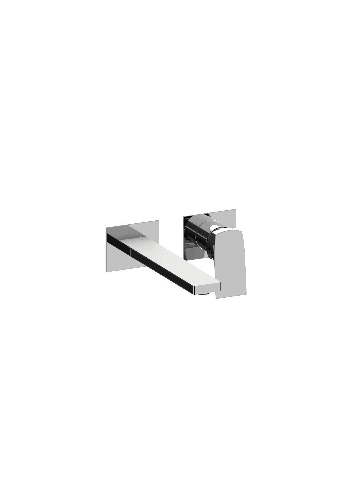 Endmontage Set Up-Waschtischmischer ohne Abfluss - Platten aus M