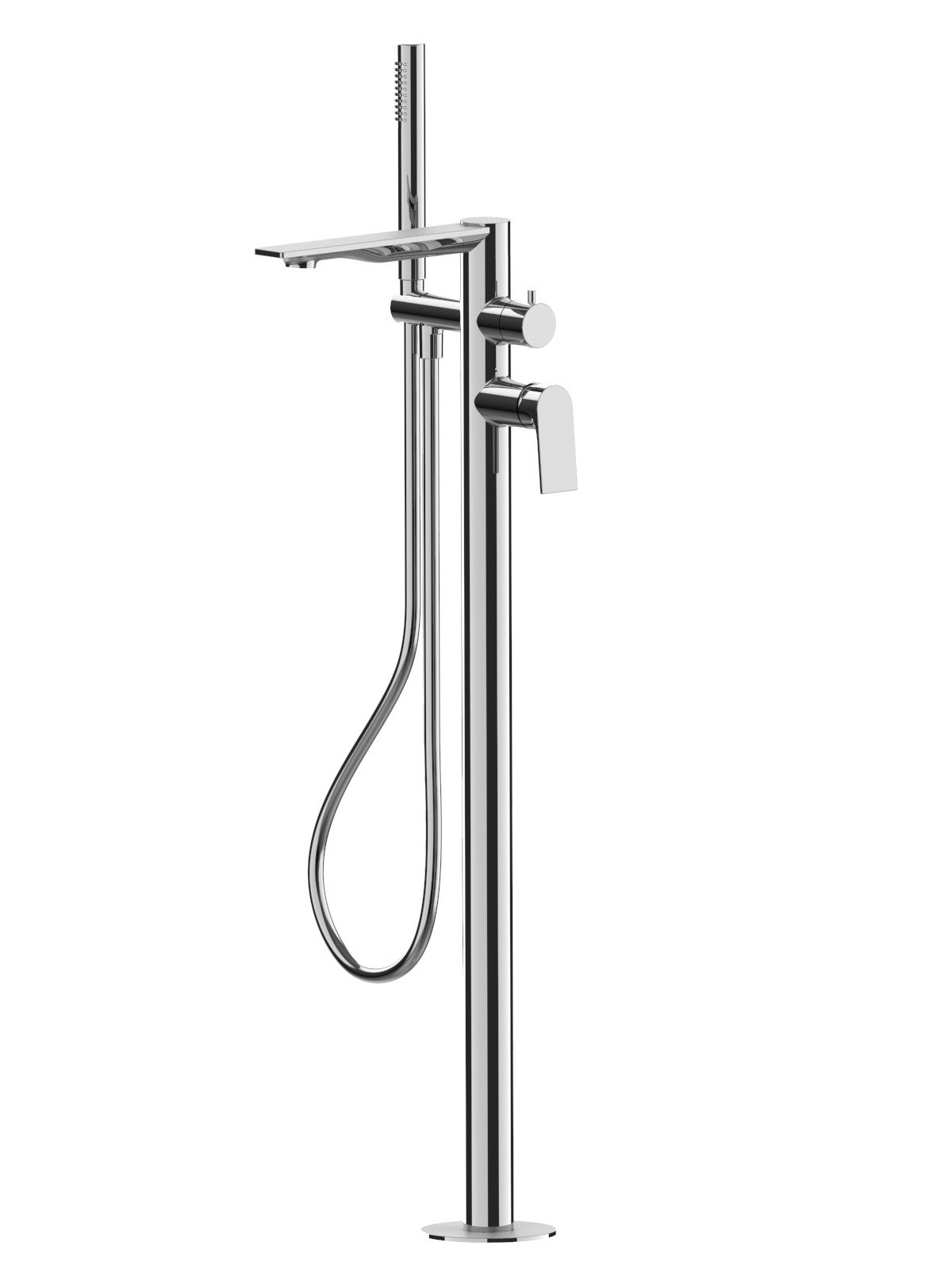Endmontage Set Standarmatur für Freistehende Badewanne
