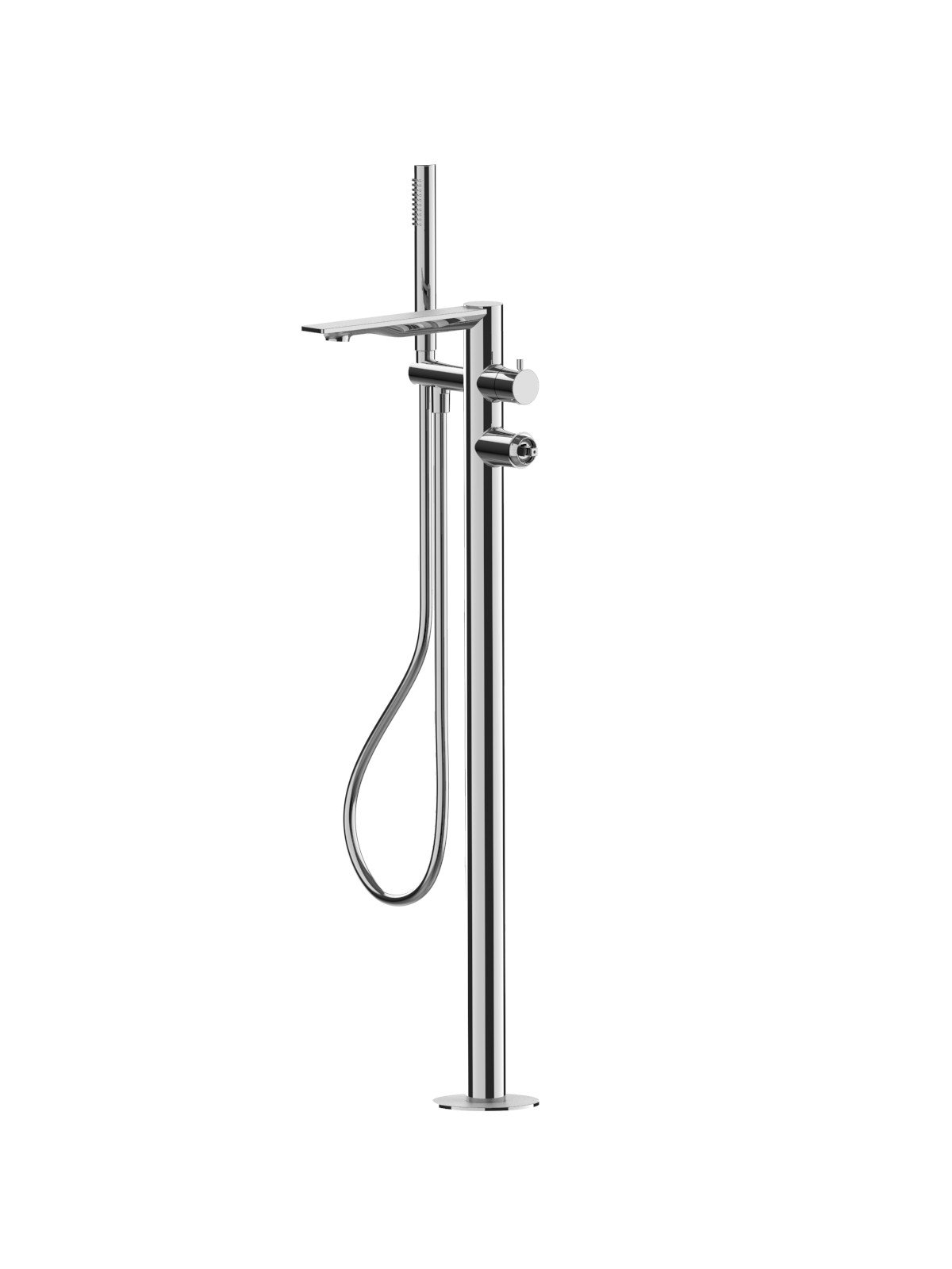 Endmontage Set Standarmatur für Freistehende Badewanne