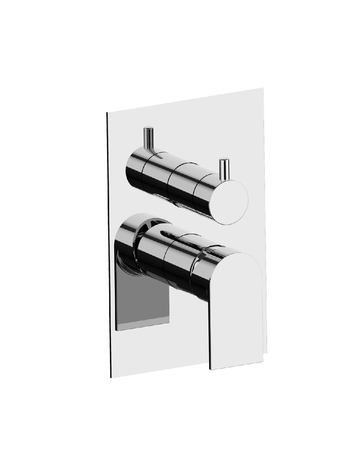 Endmontage Set UP-Mischer 2-Wege 