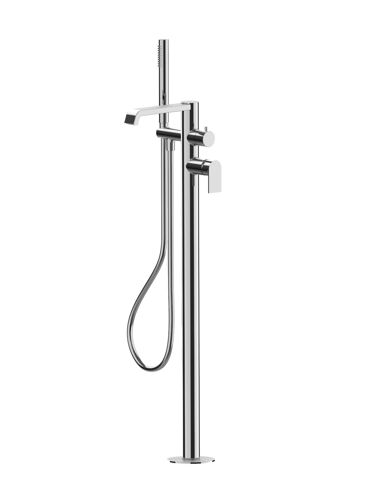 Endmontage Set Standarmatur für Freistehende Badewanne