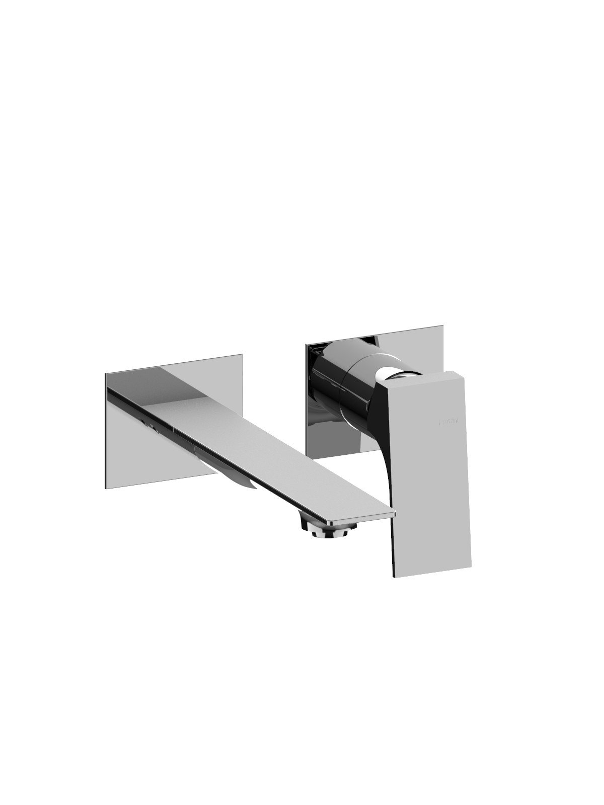 Endmontage Set Up-Waschtischmischer ohne Abfluss - Platten aus M