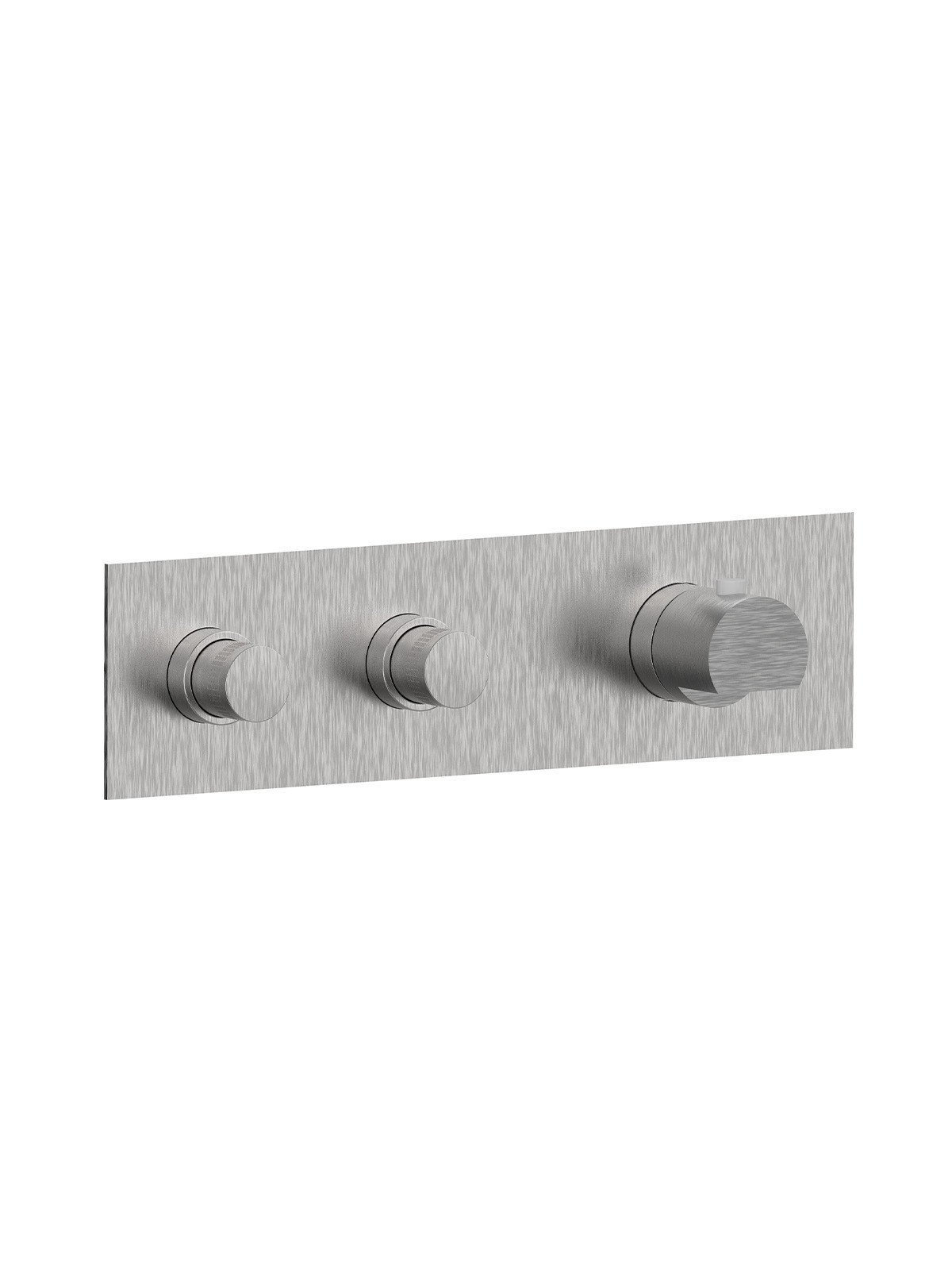 Endmontage Set UP 2 Wege Thermostat Mischer mit Druckknopf