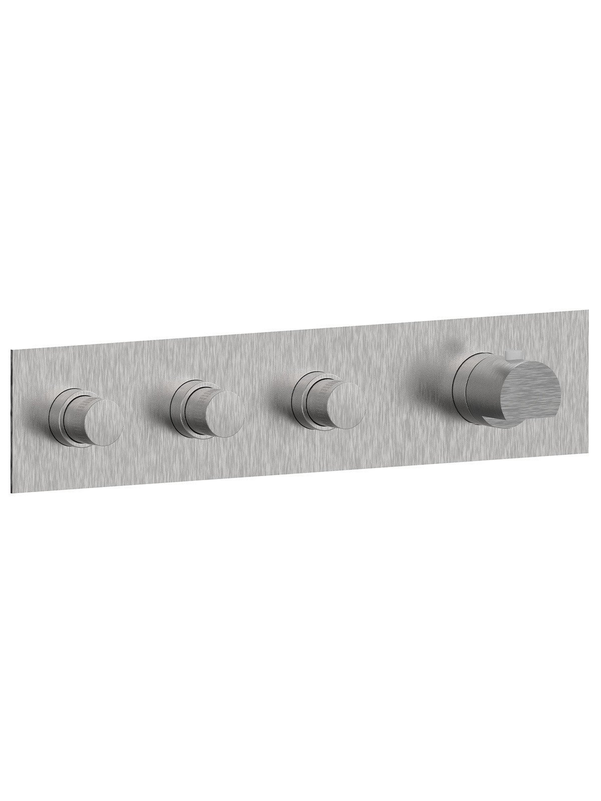 Endmontage Set UP 3 Wege Thermostat Mischer mit Druckknopf