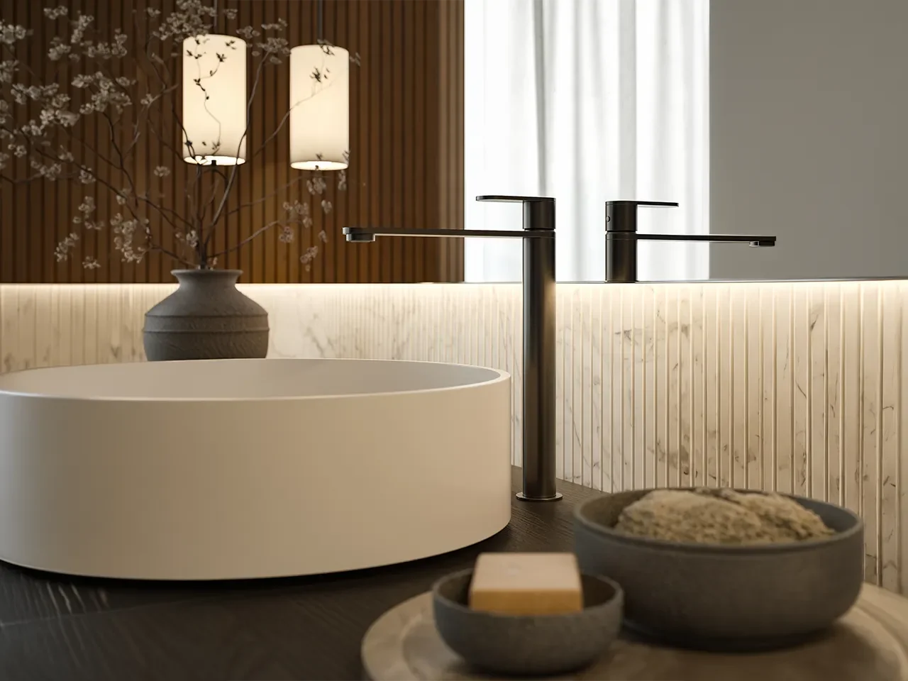 Linea, puristisches Design aus Edelstahl 316L
