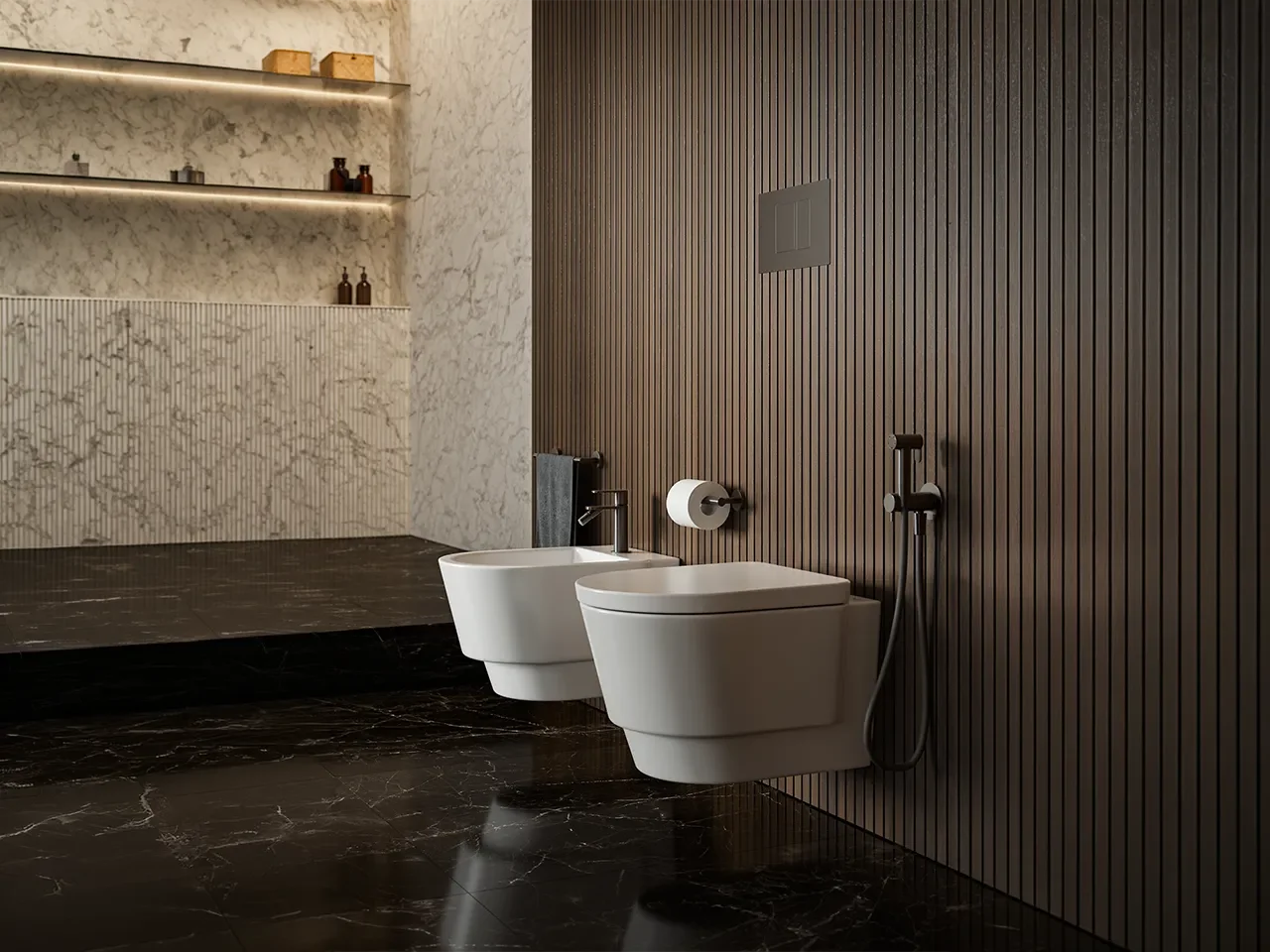 Linea, puristisches Design aus Edelstahl 316L