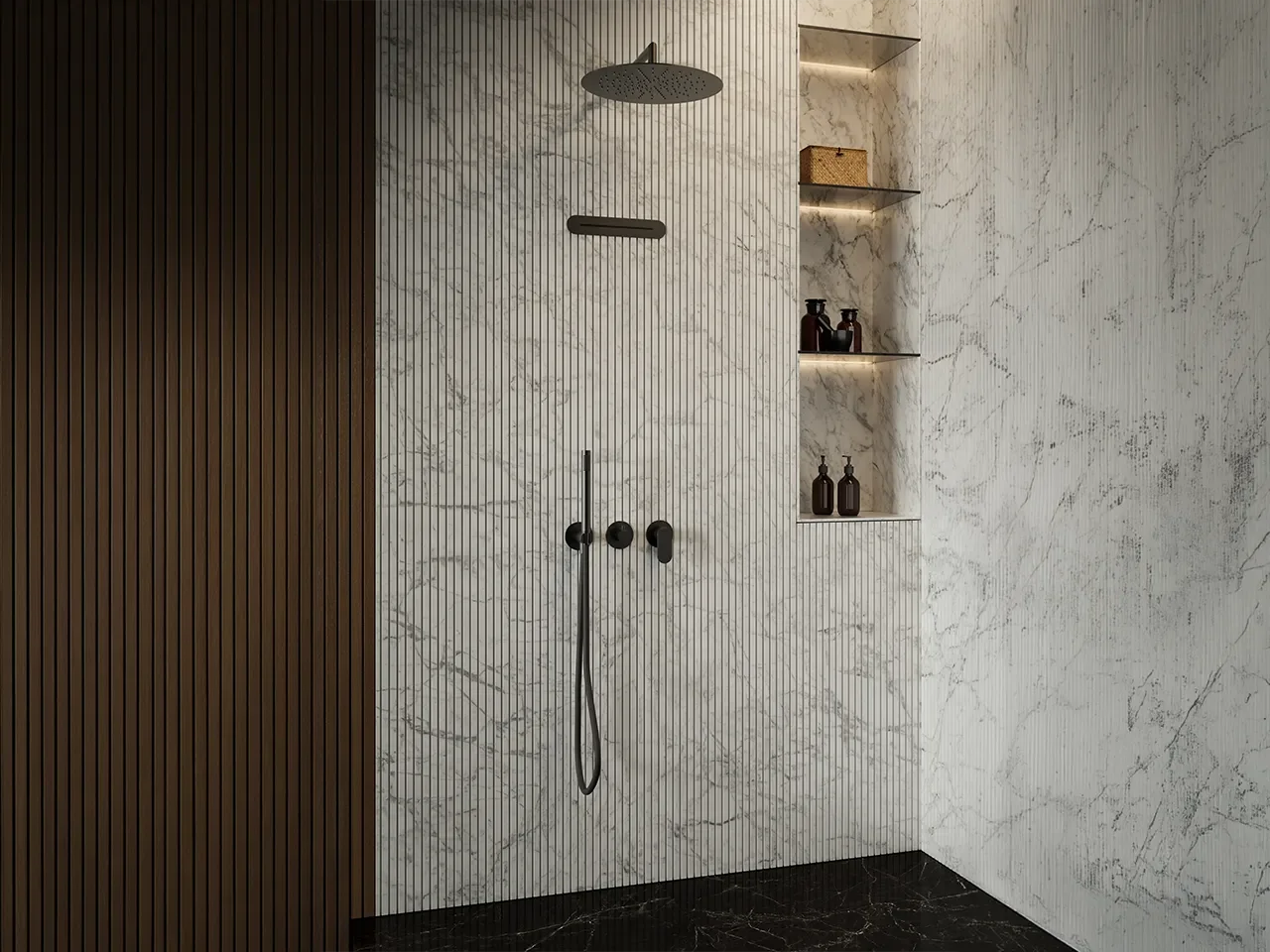 Linea, puristisches Design aus Edelstahl 316L