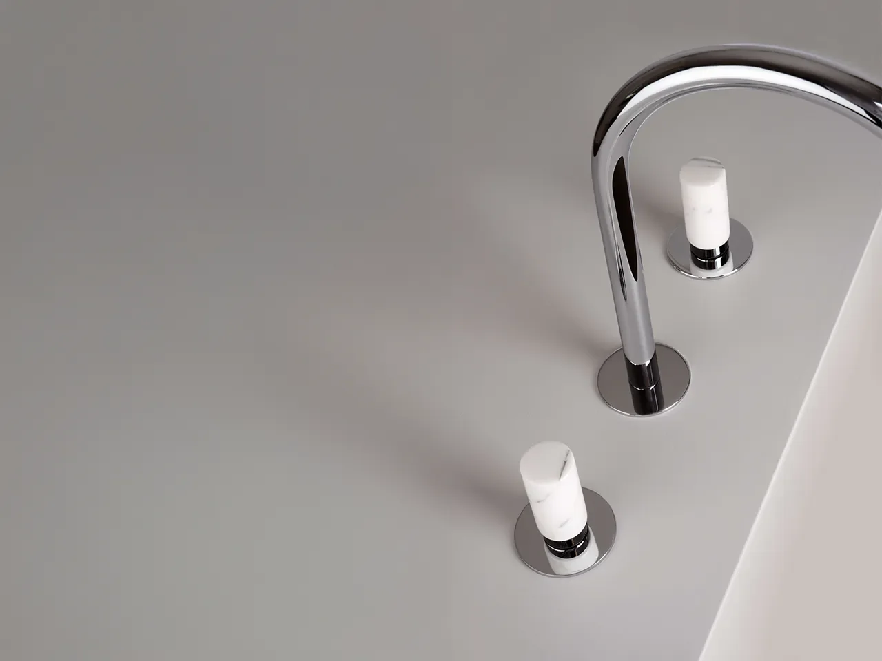Design und Material: Armaturen mit Griffen aus Naturstein