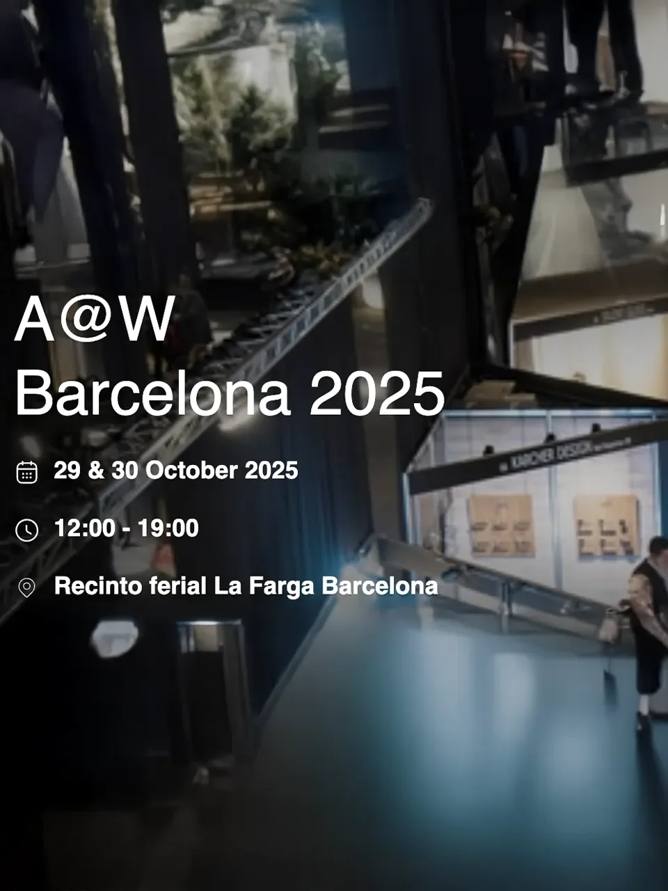 Frattini auf der ARCHITECT@WORK Barcelona